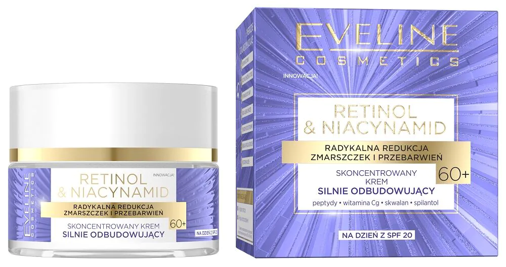 Eveline Retinol & Niacynamid Krem na dzień 60+