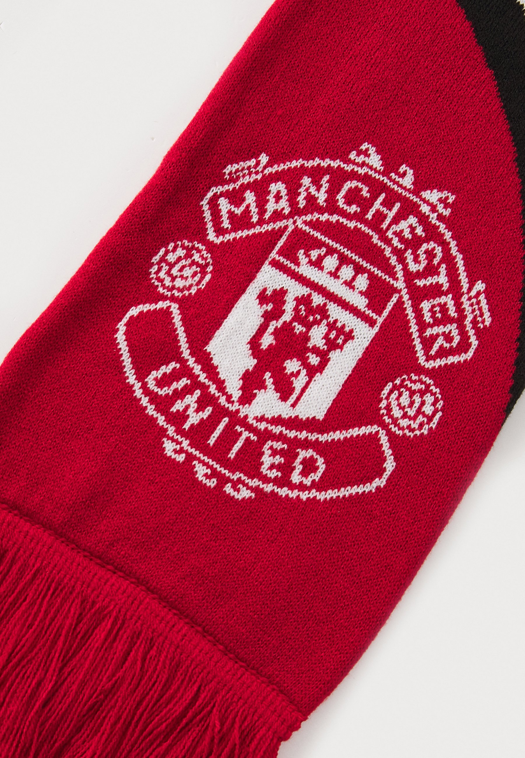 adidas Performance MANCHESTER UNITED SCARF UNISEX - Club wear - red/black/white