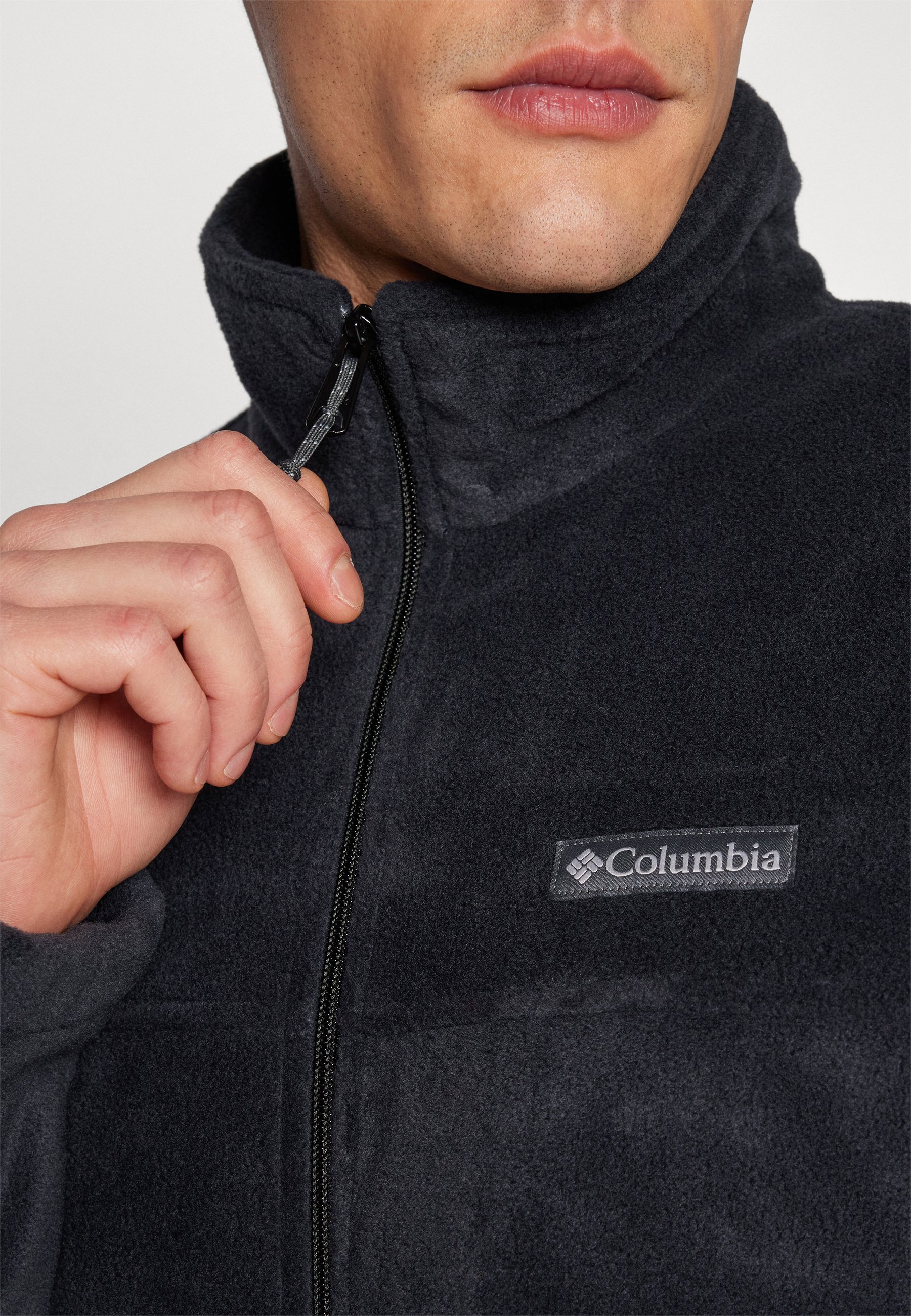 HEATHER HEAT™ FULL ZIP - Flísová bunda - black