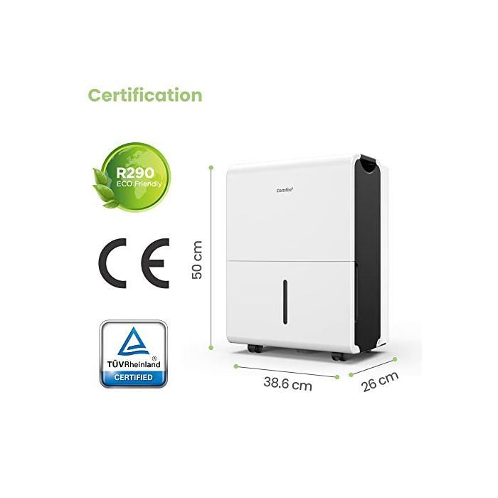 Luchtontvochtiger - Comfee - MDDP-30DEN7 - 30 liter per dag - 4 standen - Grote watertank van 3 liter