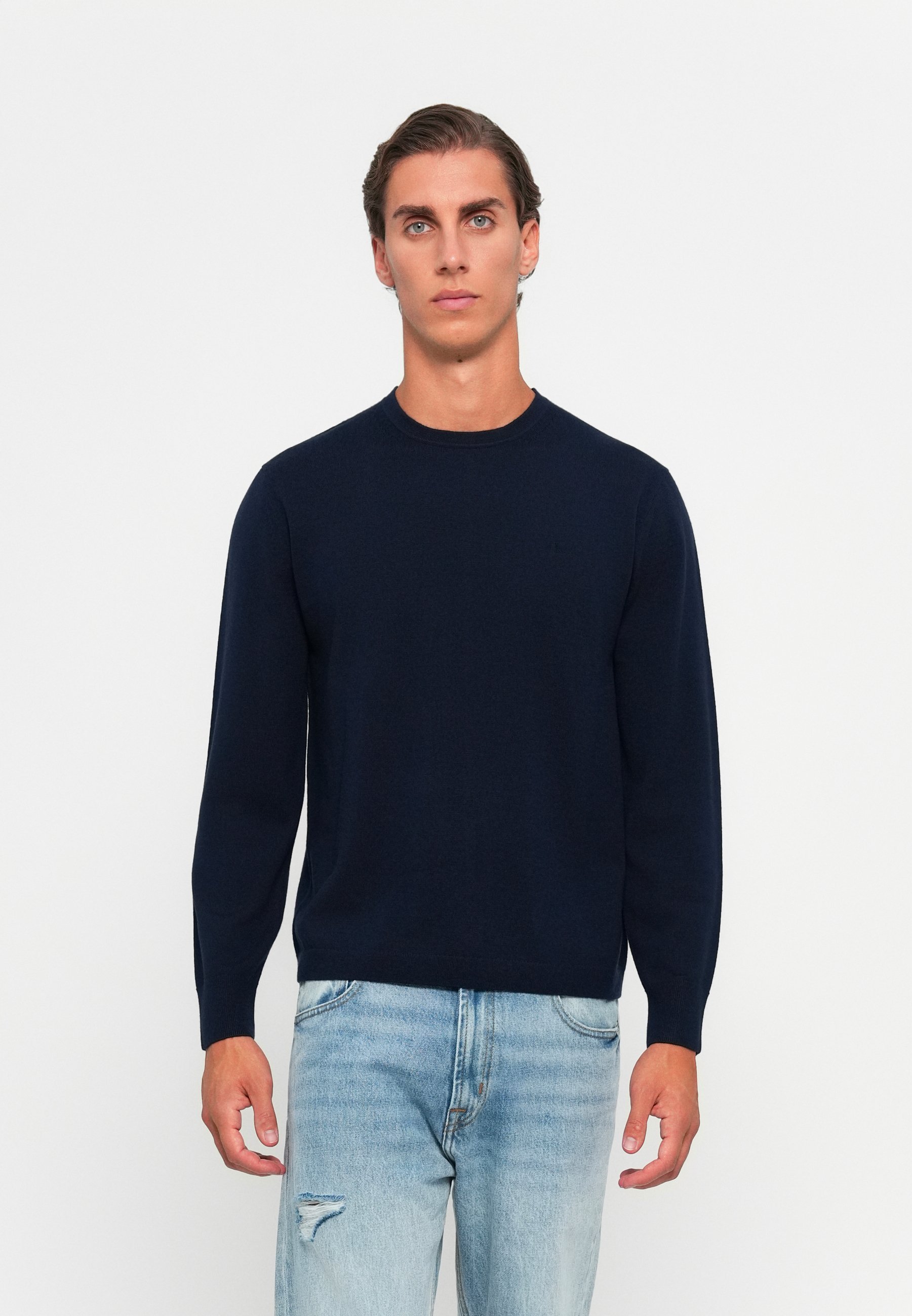 Calvin Klein CREW - Genser - dark sapphire