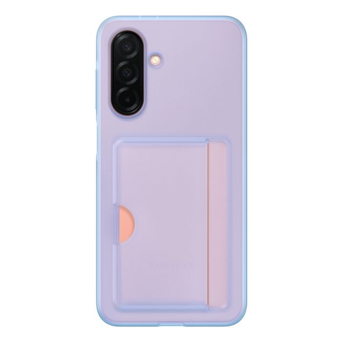 Cover posteriore per Samsung Galaxy A26 con slot per scheda, colore blu
