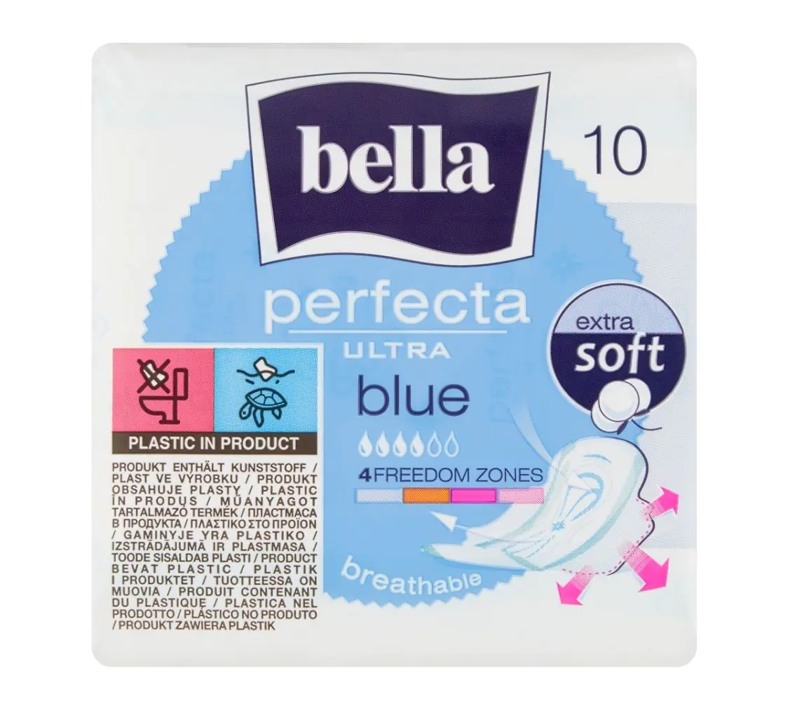 Bella Perfecta Ultra Blue Podpaski higieniczne, 10szt.