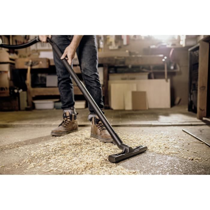 Aspiradora en seco y húmedo KARCHER WD 3 S V-19/4/20 - Depósito de acero inoxidable de 19 L - 1000 W (función de soplado)