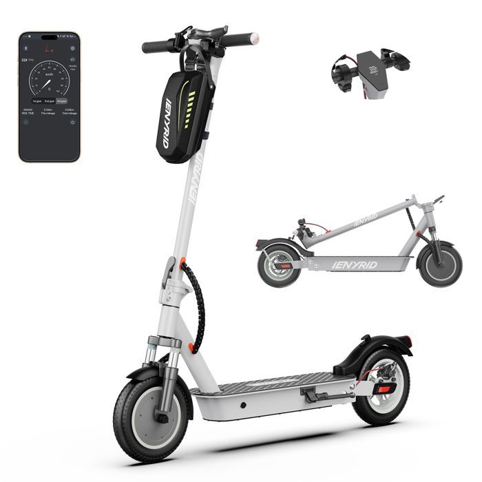 iENYRID M1- Trottinette électrique Pliable - Roues 10