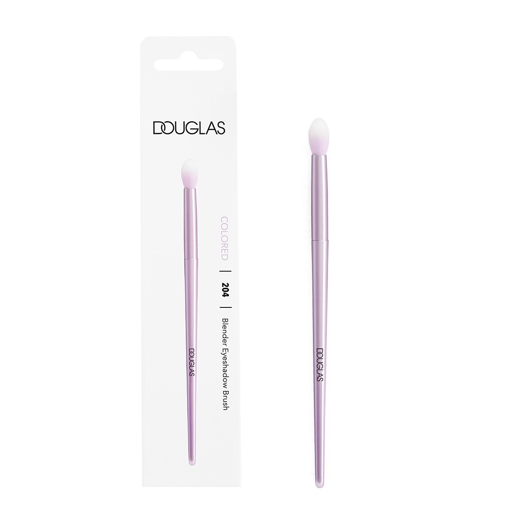Accessoires pour pinceaux à paupières Douglas Collection, colorés - 204 pinceaux estompeurs pour fards à paupières -
