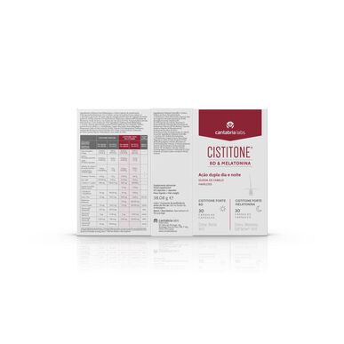 Cistitone-hiustenlähtökapselit melatoniinilla, 60 kapselia