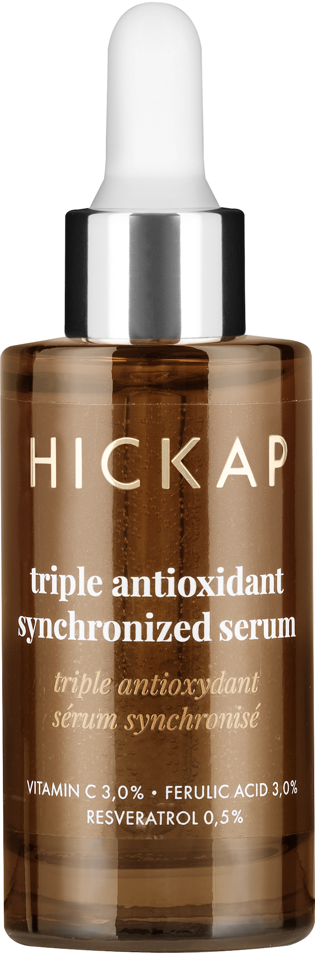 Hármas antioxidáns szérum / ferulinsav 3% aszkorbinsav 3% resveratrol 0,5% 30 ml - Csuklás