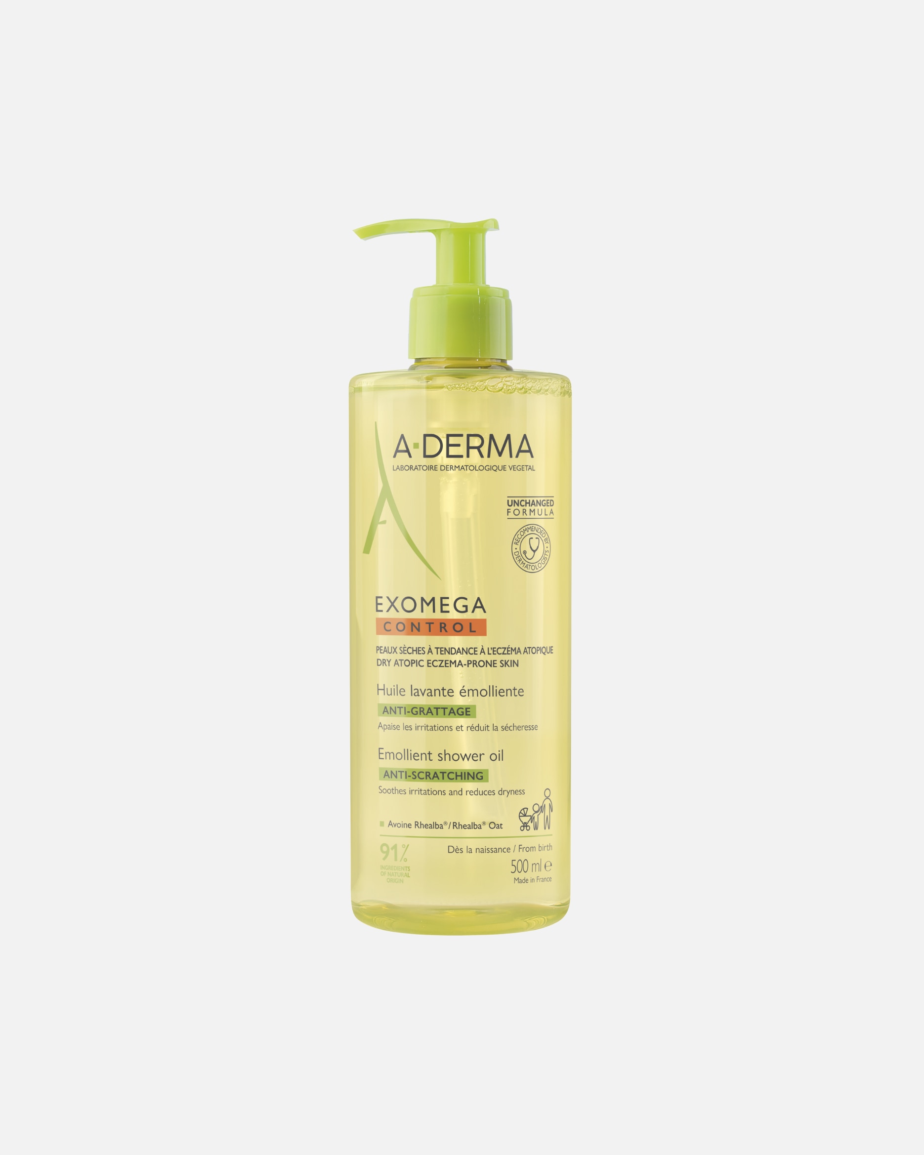 Huile de douche A-DERMA Exomega Control - 200 ml