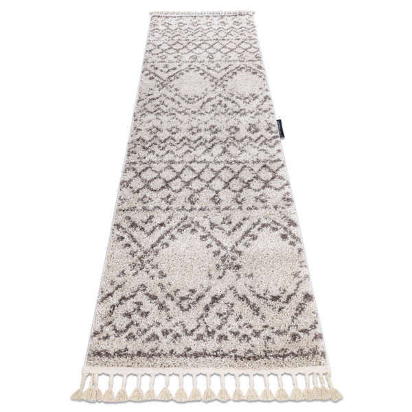 Dywan, Chodnik BERBER RABAT krem - do kuchni, 70x250 cm