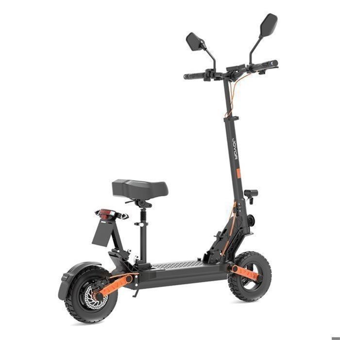 Motocicleta elétrica - JOYOR - S8E - Motor de 800W - Bateria de 48V 26AH - Autonomia de 80km - Preta