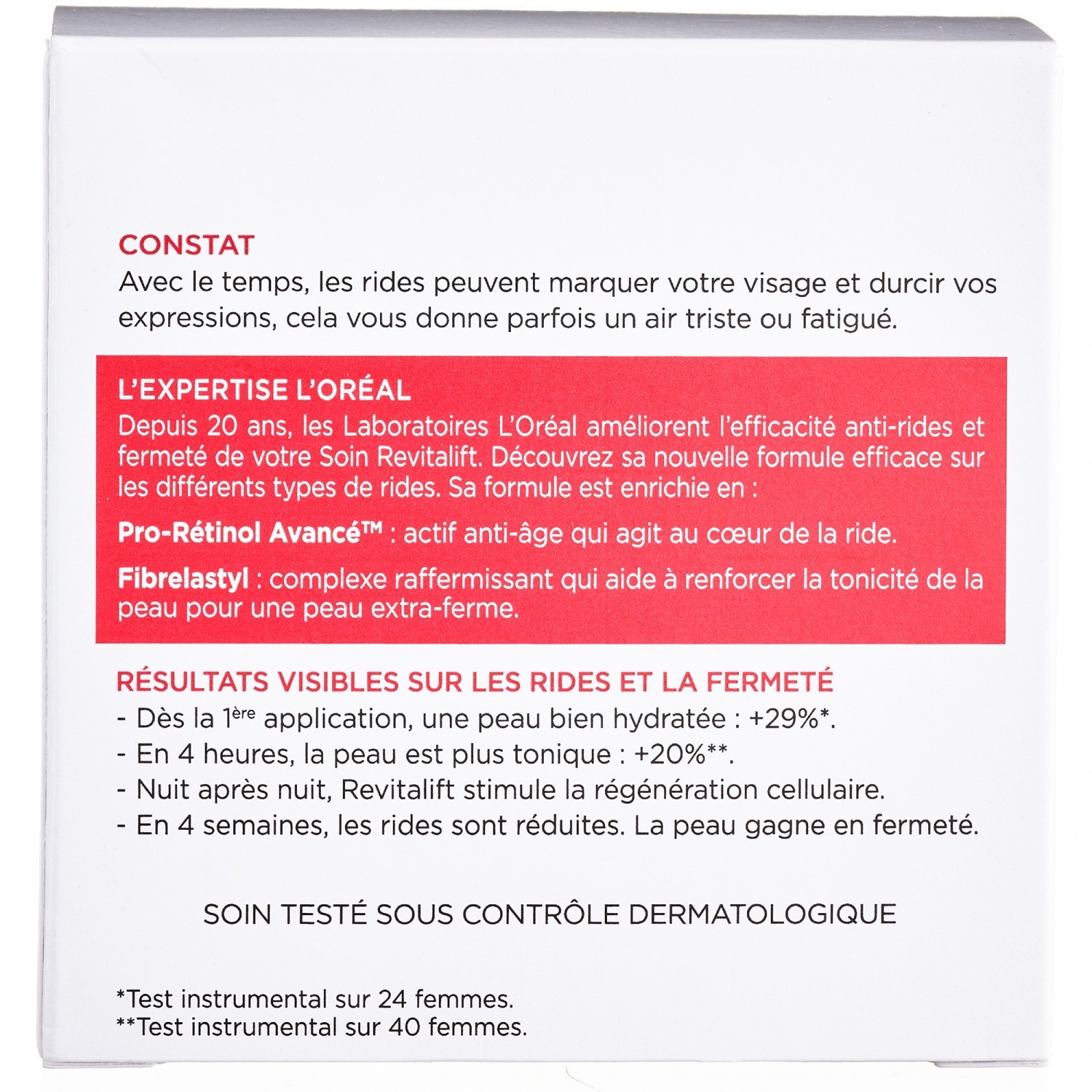 L’Oréal Paris Soin Nuit Hydratant + Fermeté