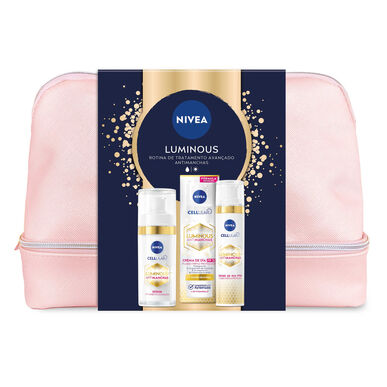 Nivea Luminous Pack Advanced -tahranpoistosetti 1 kpl 1 kpl