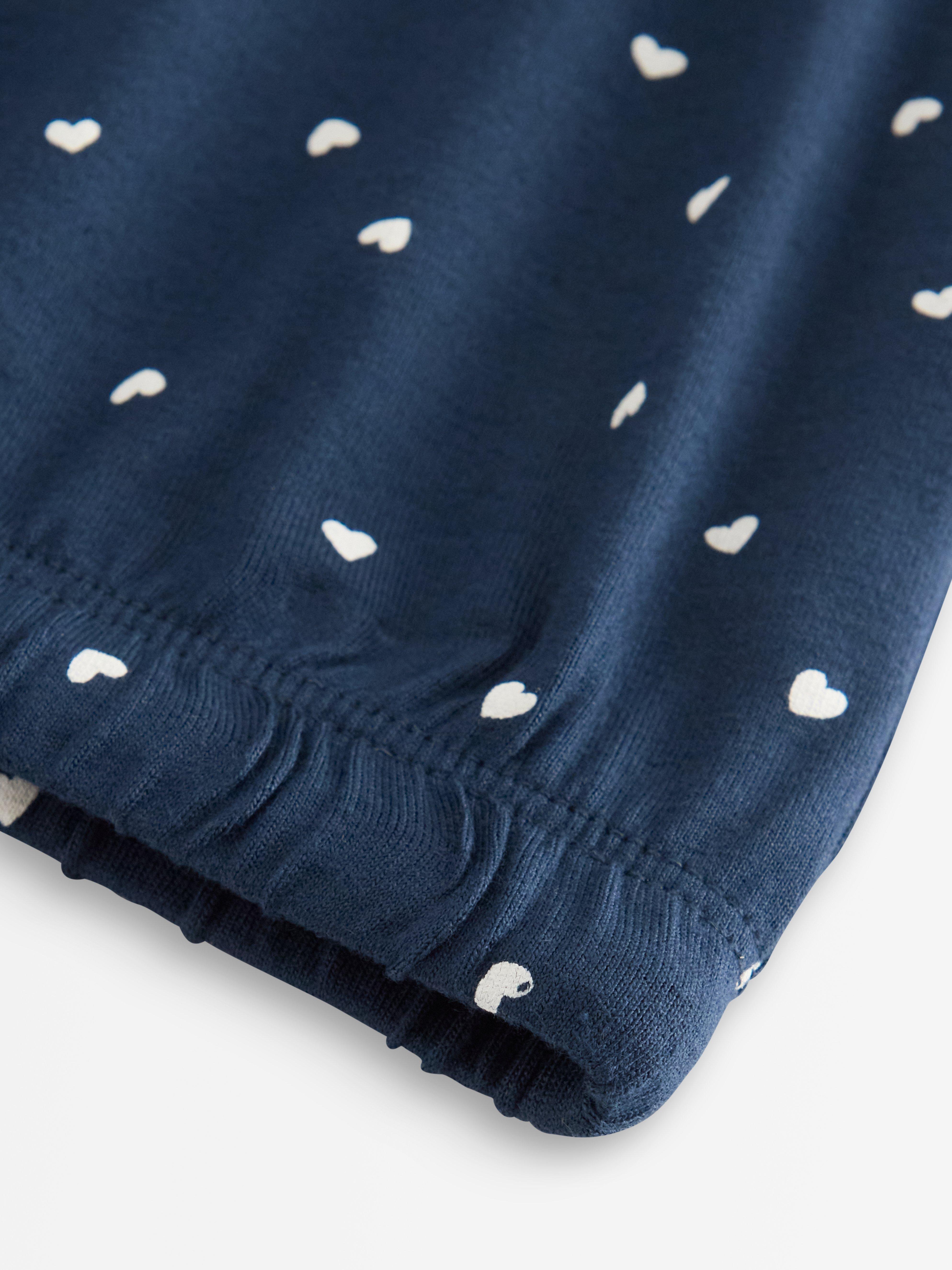 Pantalones de pijama azul marino
