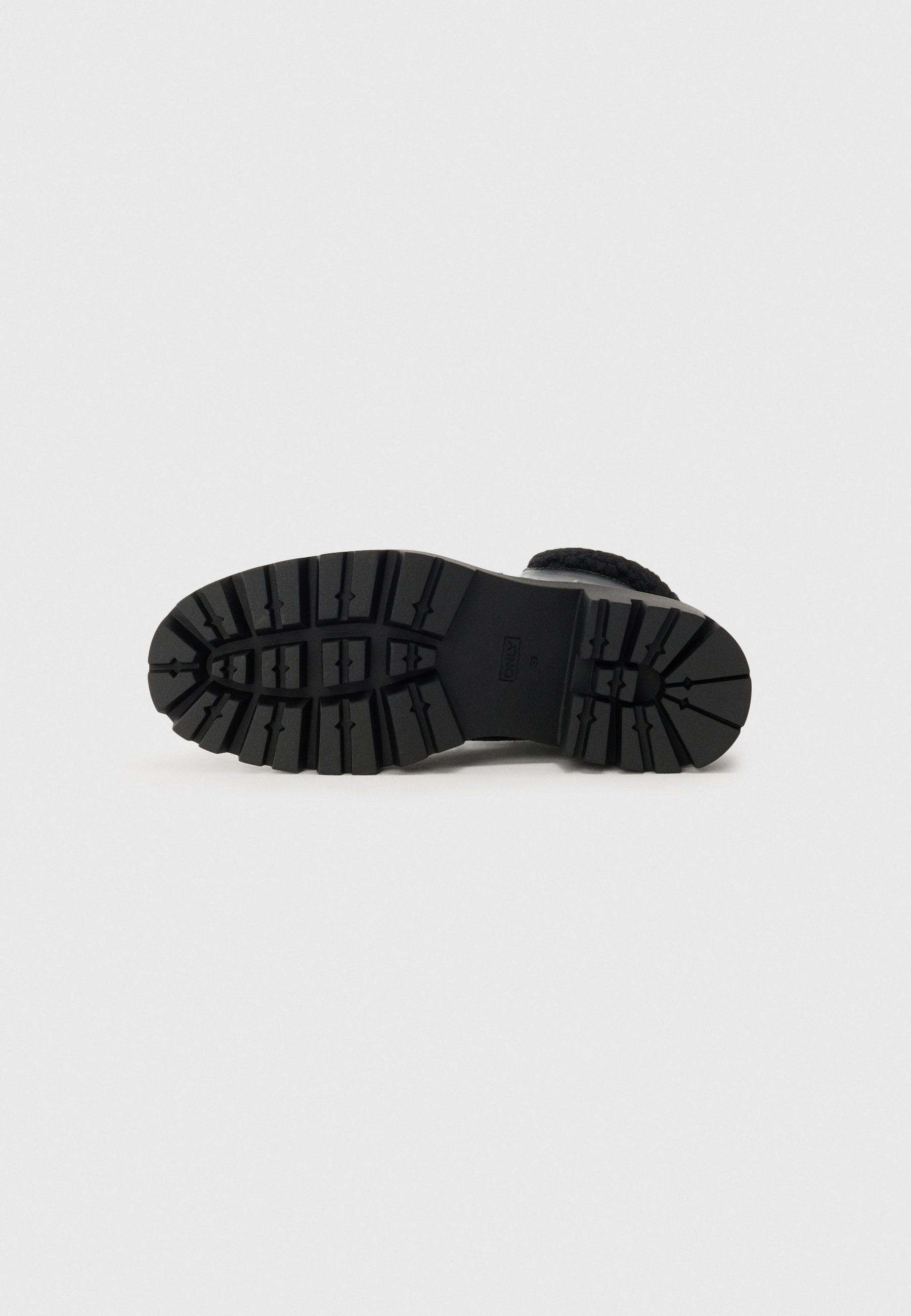 ONLY SHOES ONLBETTY - Enkellaarsjes met vetersluiting - zwart