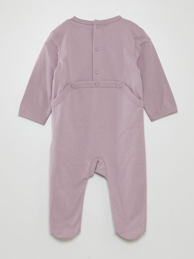 Mono de bebé 'Grogu' de 'Star Wars' - MORADO