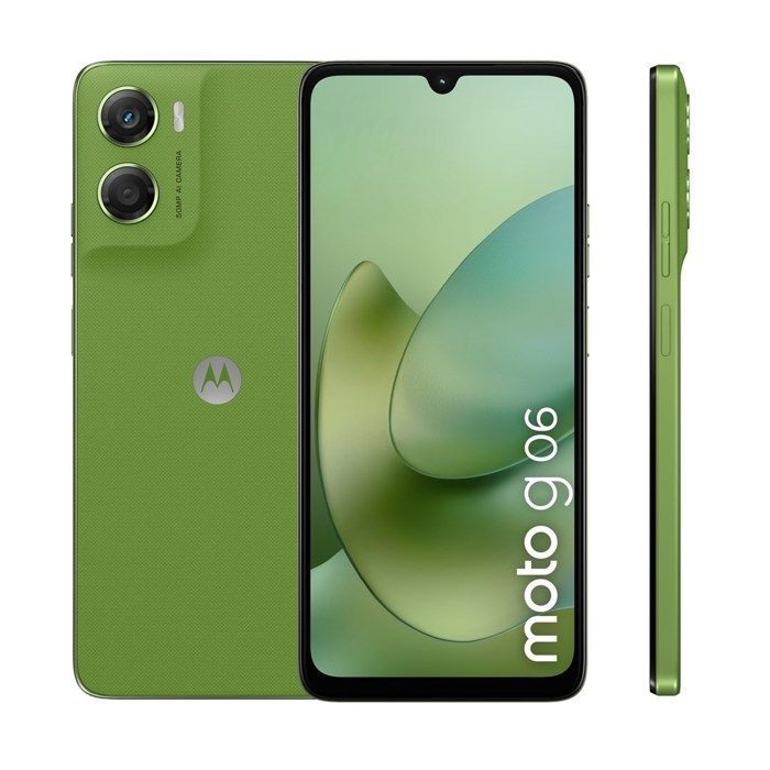 Smartphone Android - MOTOROLA - Moto G06 - 4/128 GB - Pantalla de 6,88 pulgadas y 120 Hz - Cámara de 50 MP