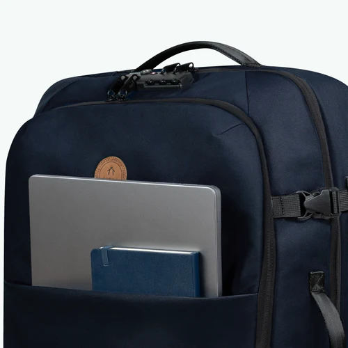 Cabaia Valise souple 2 roues medium Reykjavik bleu marine
