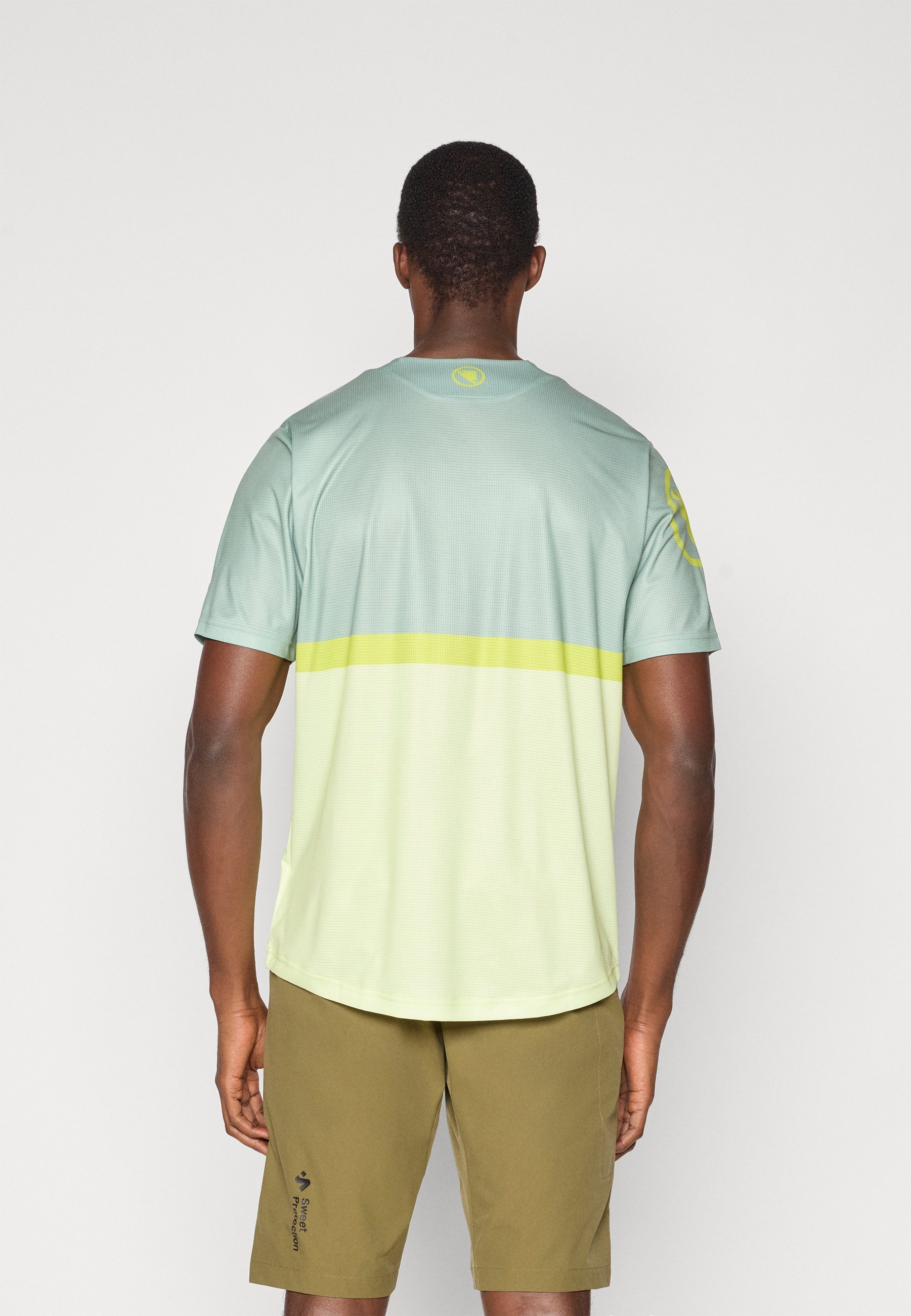 Endura SINGLETRACK CORE TEE - T-shirt stampata - verde lago