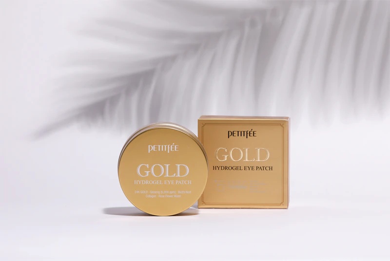 Petitfée Gold hidrogelna maska za oči s 24-karatnim zlatom