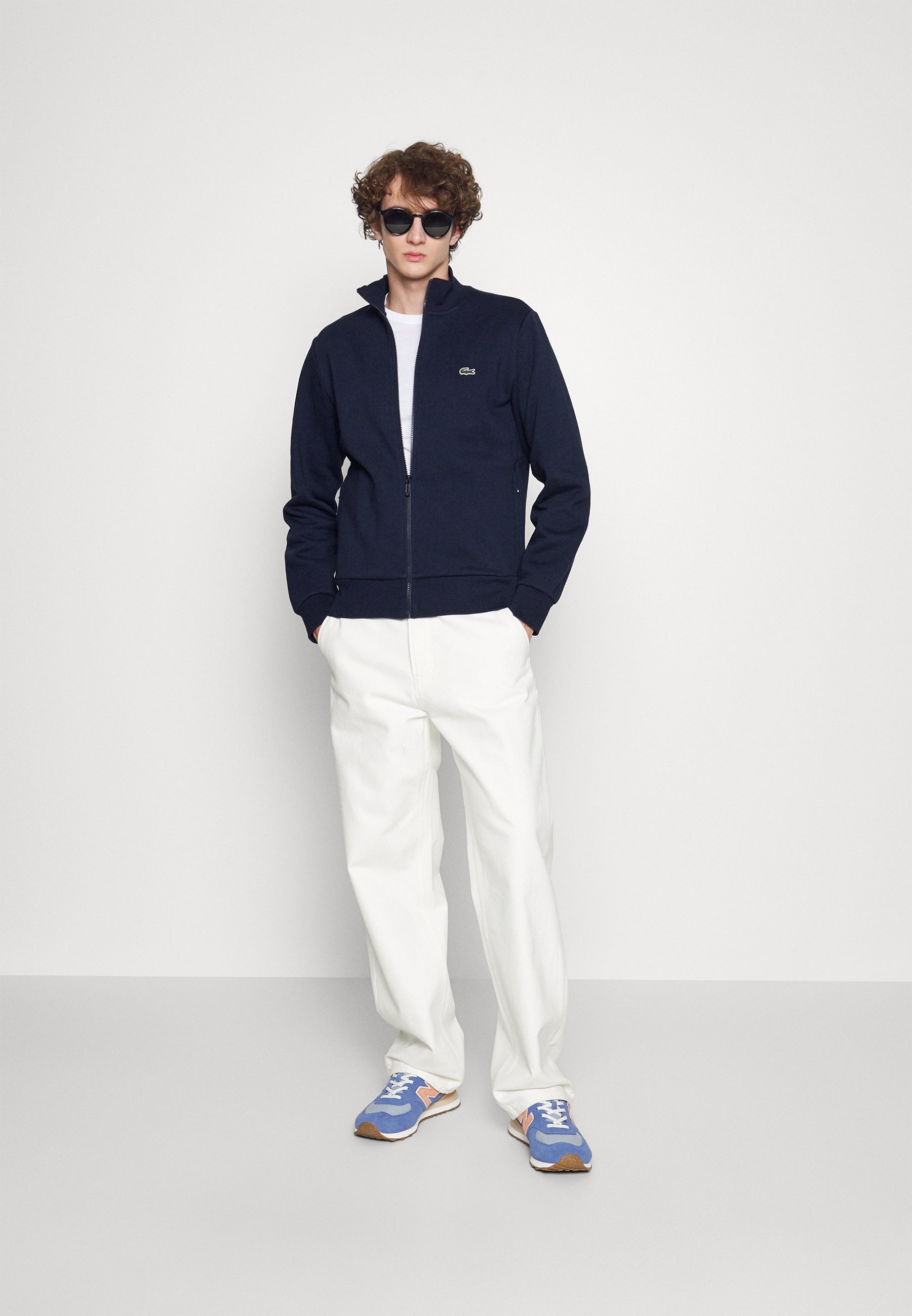Lacoste UNISEX - Mikina na zip - black