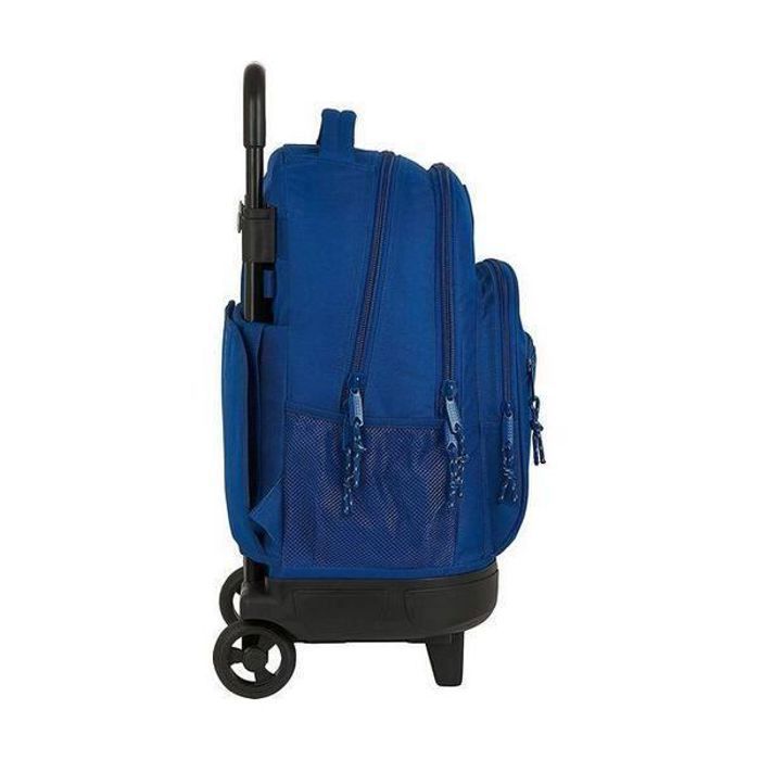 Cartable à roulettes - BlackFit8 - Compact Oxford - Bleu foncé - Amovible - Rembourré