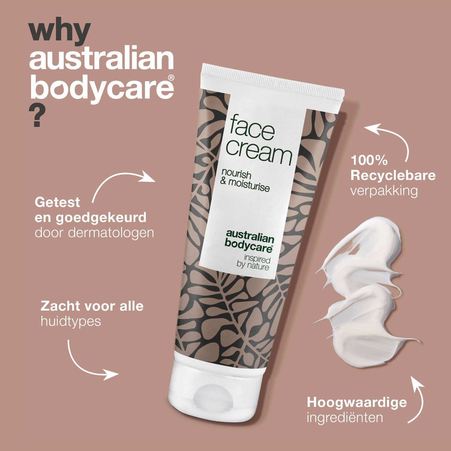 Australijos kūno priežiūros veido kremas - 50 ml