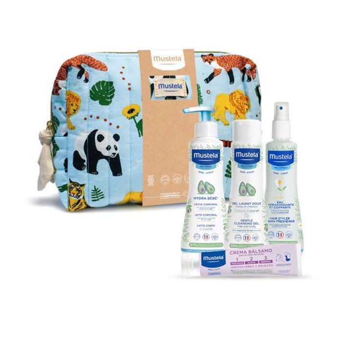 Ensembles enfants et bébés  TROUSSE DE TOILETTE JUNGLE POUR BÉBÉ GARÇON 5 pièces