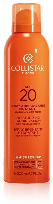 Mitrinošs bronzera aerosols Ķermeņa aizsardzība