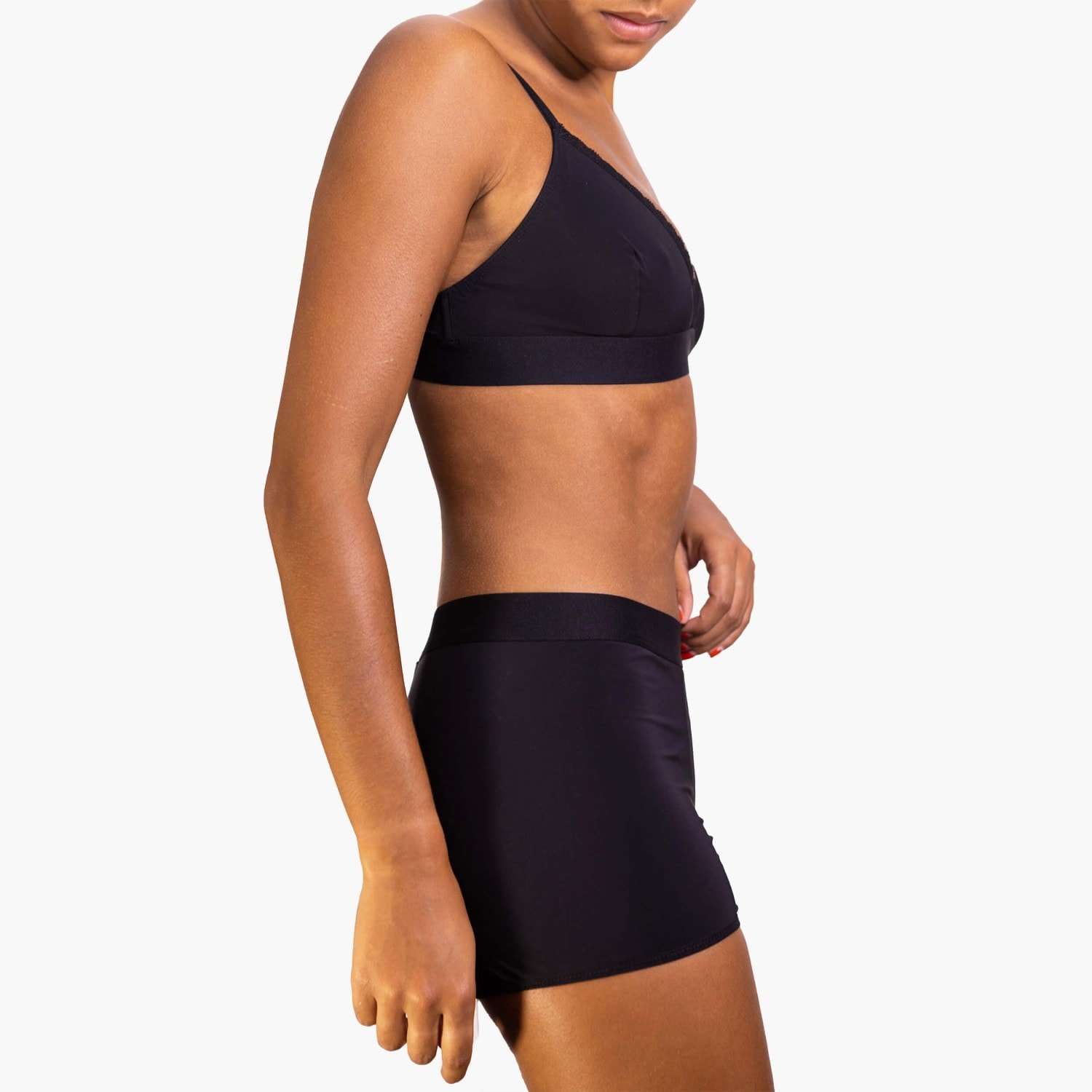RÉJEANNE Boxer Glow Noir