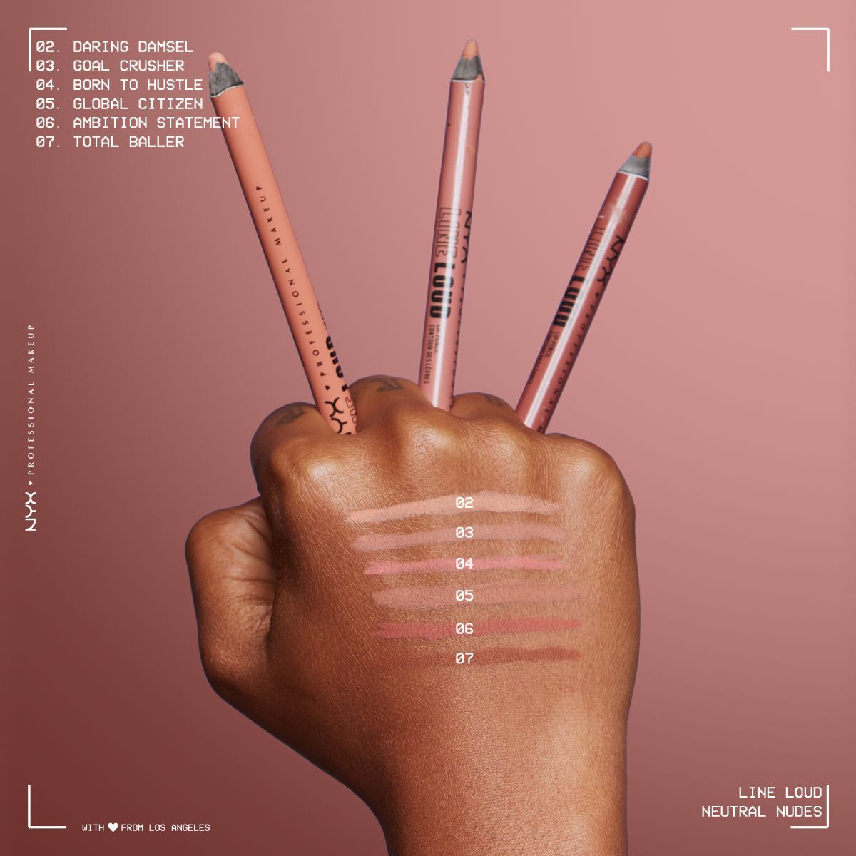 NYX Professionel Makeup-linje Højlydt