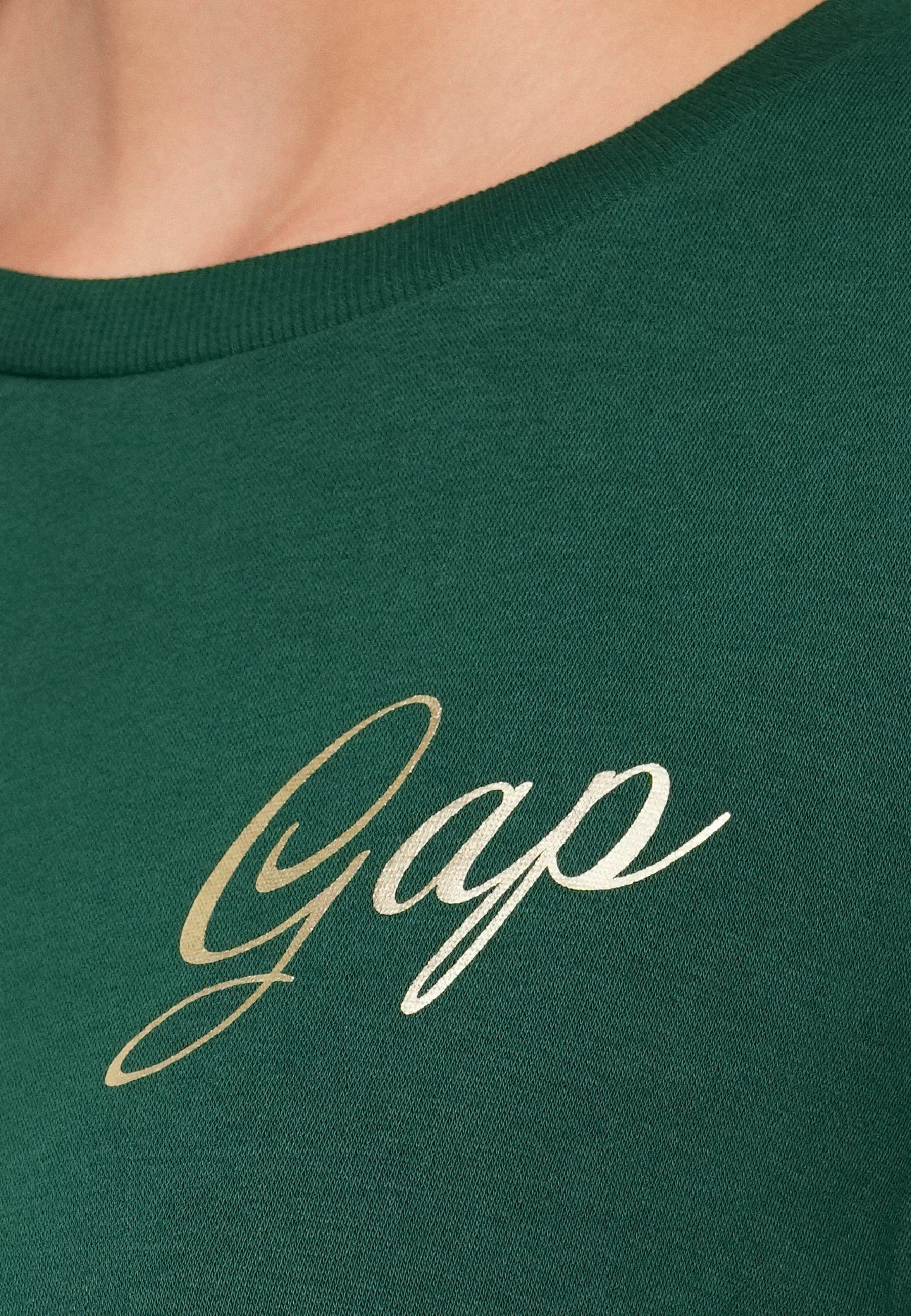 GAP LOGO DOORBUSTER CREW - Bluza - evergreen glamour