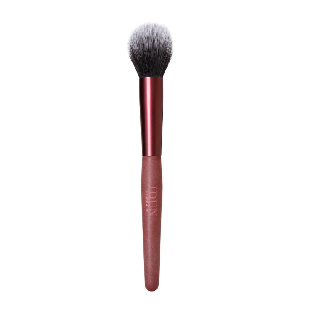 IDUN Minerals Powder Brush Pro, konusveida pūdera otiņa – 1 gab.