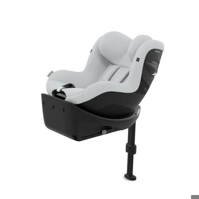 Silla de coche Cybex Sirona Gi i-Size, color dorado - 61 a 105 cm - 3 meses a 4 años - hasta 20 kg - Gris niebla Gris claro