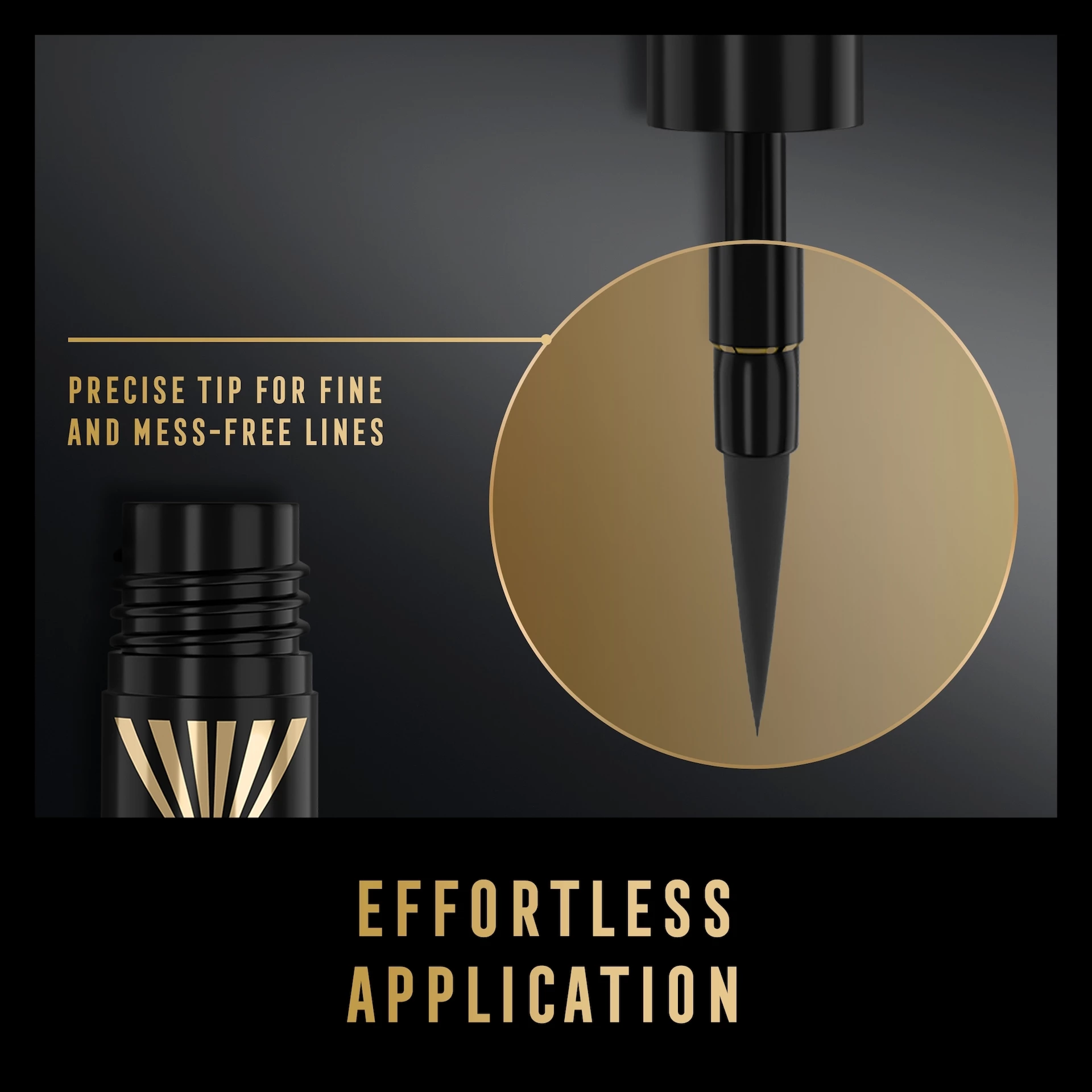Masterpiece Matte tekući tuš za oči crni - Max Factor