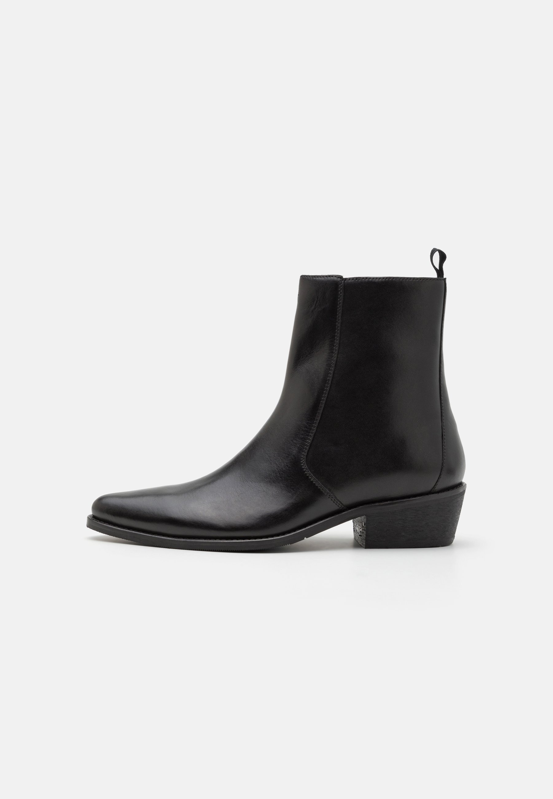 Zign LEATHER - Stivaletto da cowboy/motociclista - nero