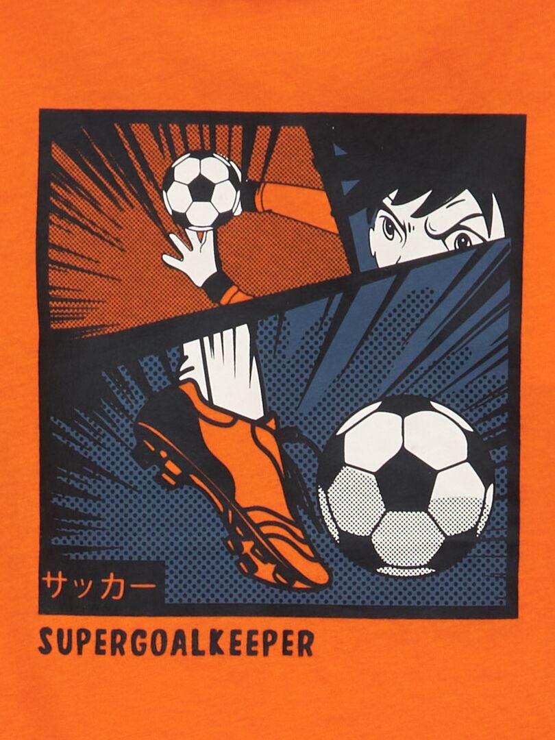 Camiseta estampada - LARANJA