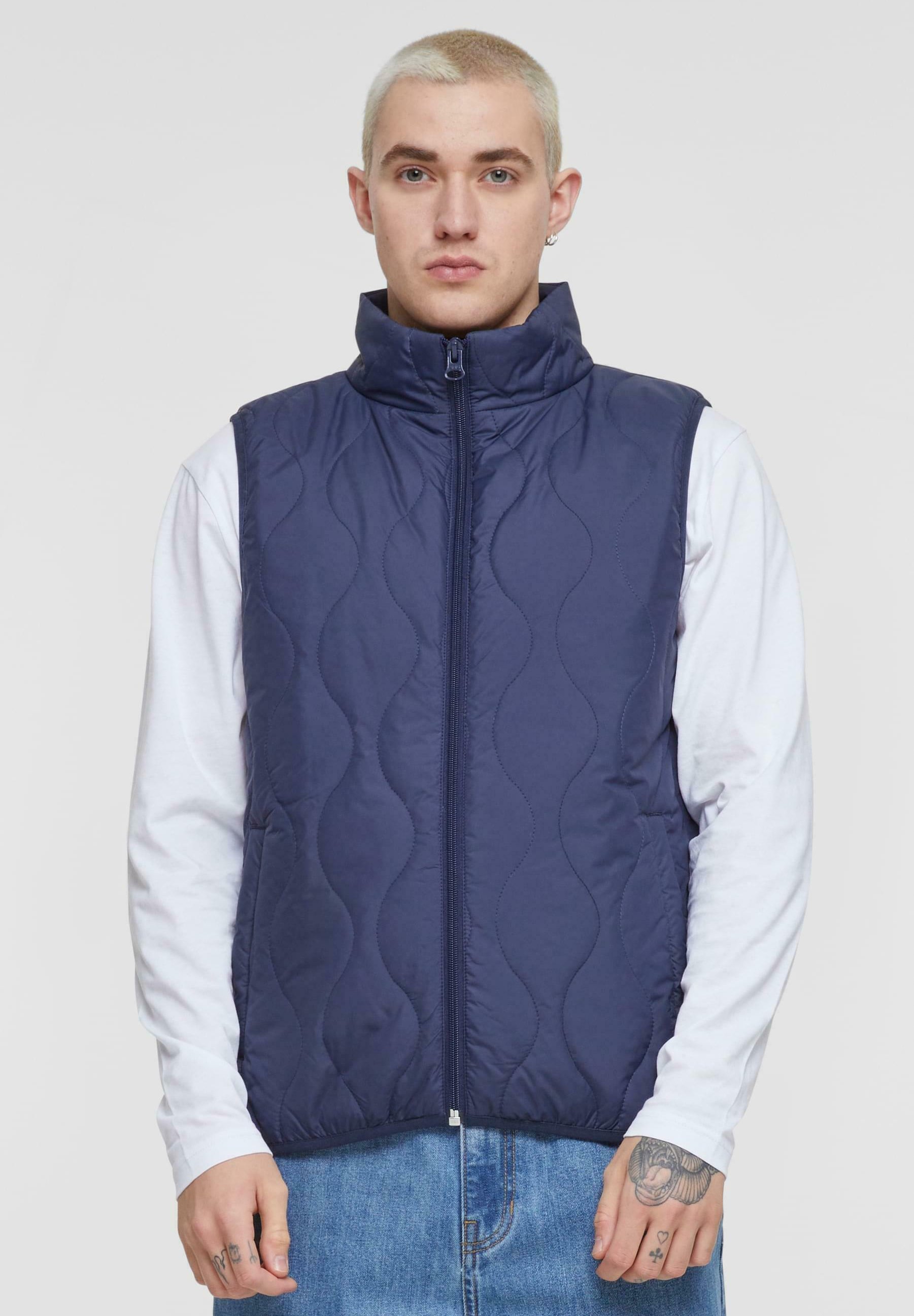 Urban Classics SUPER LIGHT BUBBLE - Vest - marineblauw