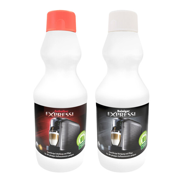 Set de îngrijire pentru aparatul de cafea, detergent + detartrant