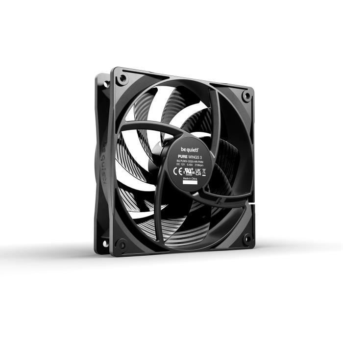 Behuizingsventilator - WEES STIL! - Pure Wings 3 - 120 mm - High-speed PWM - 2100 tpm