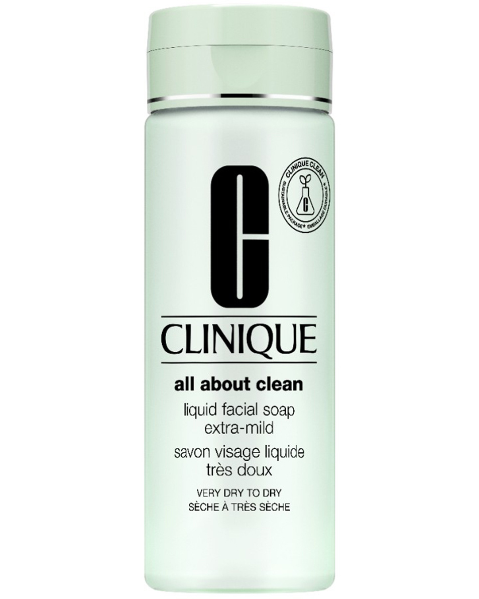 CLINIQUE ALL ABOUT CLEA™ течни сапун за лице екстра благ - средство за чишћење типа коже 1 - веома сува до сува кожа - систем у 3 корака