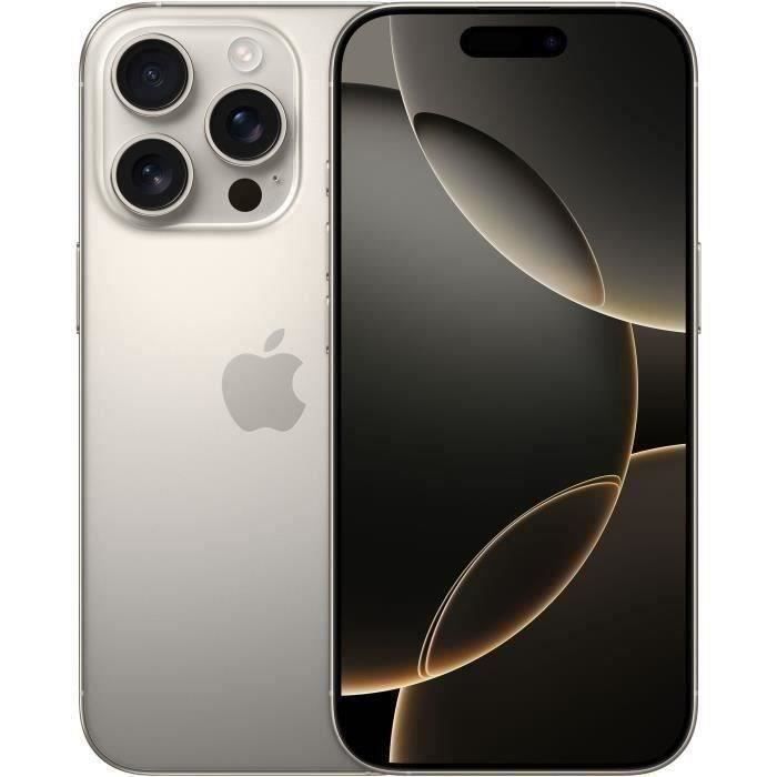 APPLE iPhone 16 Pro 128GB Titanio Natural (2024) - Reacondicionado en Francia - Excelente estado