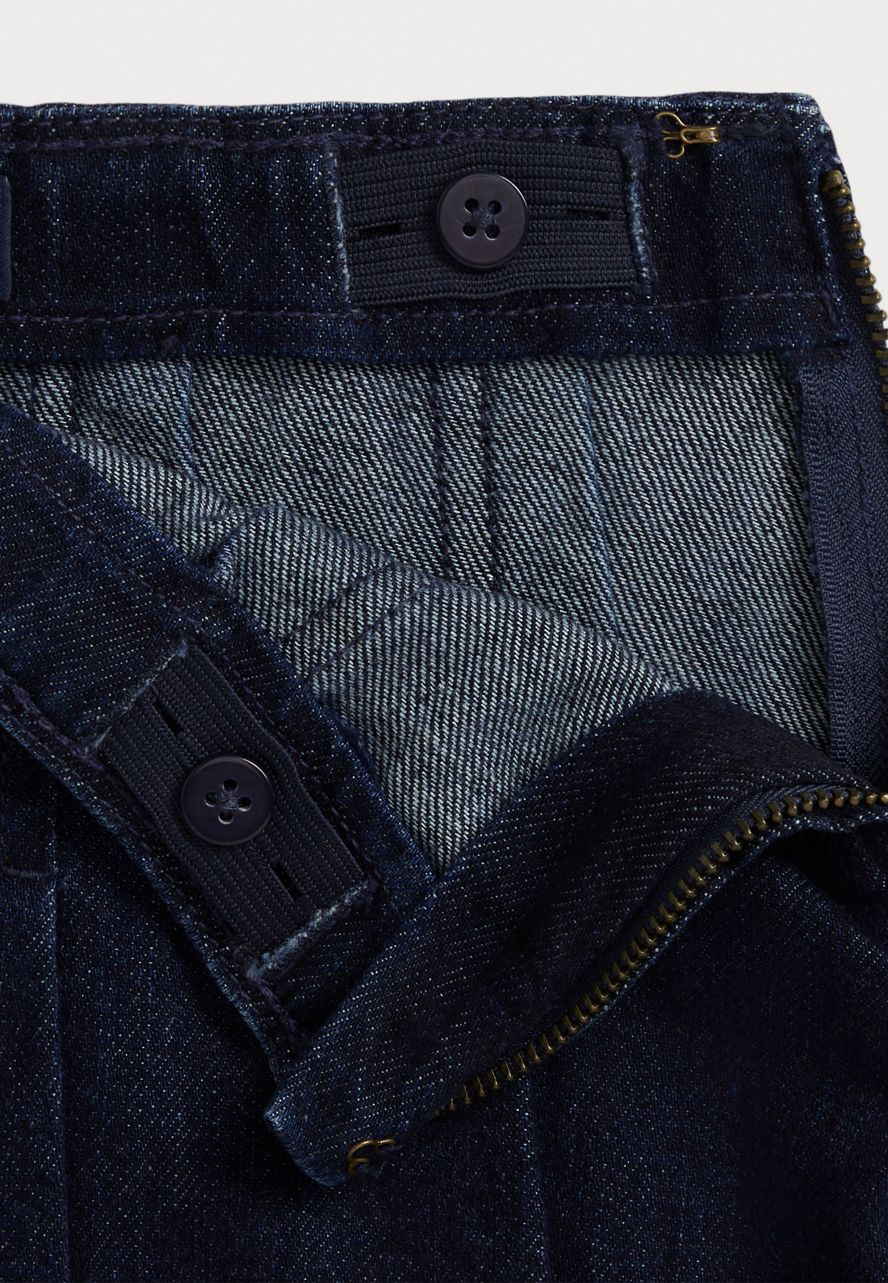 Polo Ralph Lauren WOVEN-A-LINE-ROK - Denim rok - aney wash