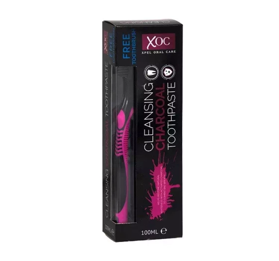 Xpel XOC pasta do zębów wybielająca 100ml   szczoteczka