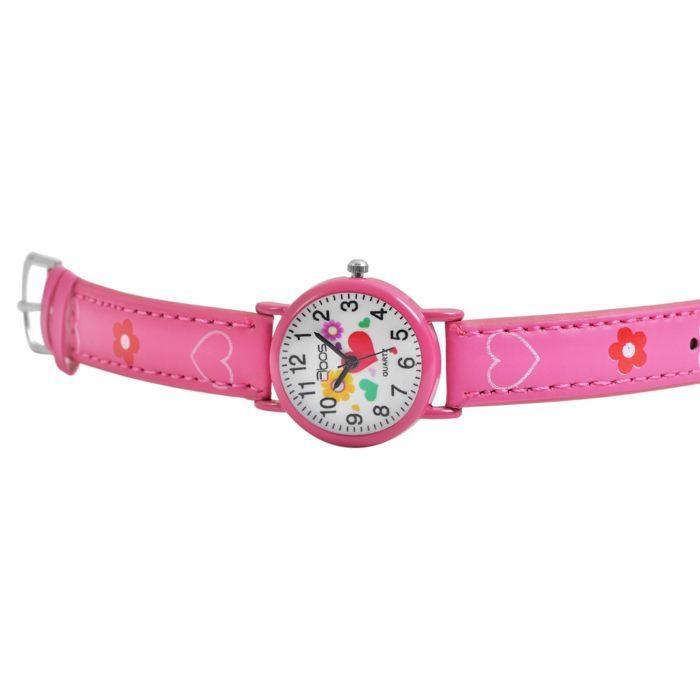 Children's watch - QBOS - Luca - Pink - 28 mm case - Quartz movement