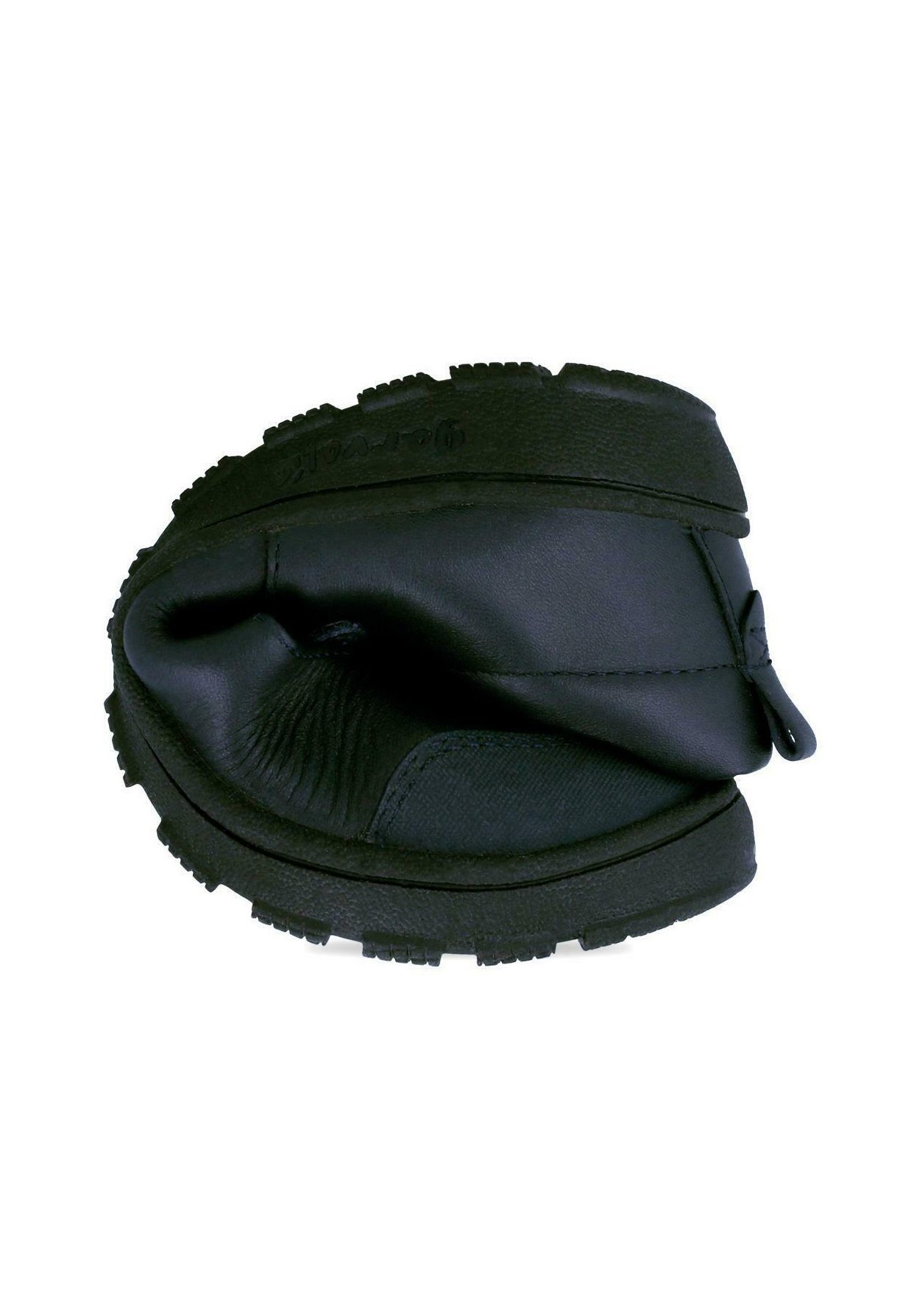 Sapatilhas de ballet Garvalin com tira no tornozelo - azul escuro