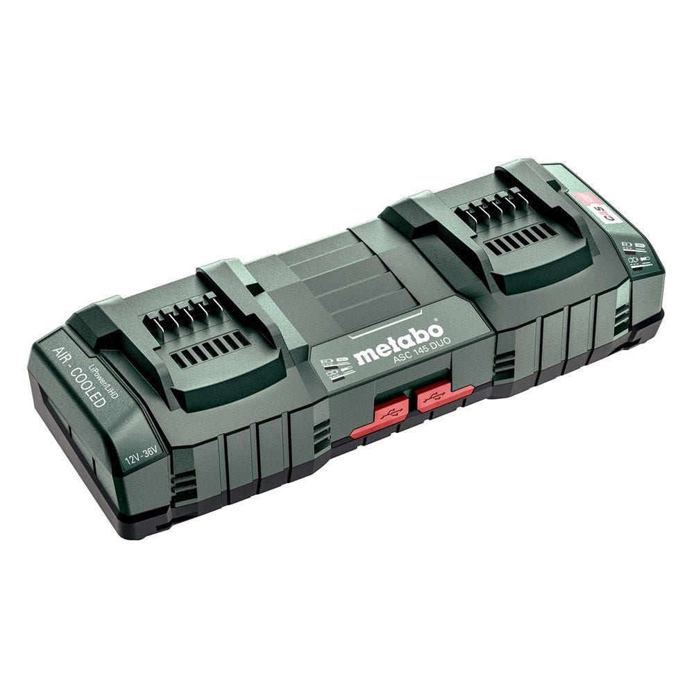 Kit inicial de carregador rápido Duo METABO 10,0 Ah AU62749810