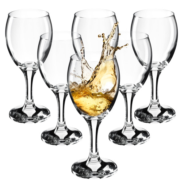 Kadax Kieliszki Do Wina Białego 6x 200ml Komplet