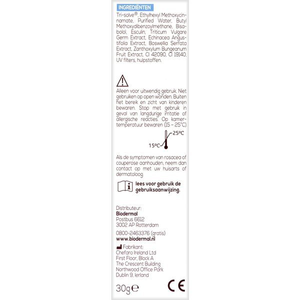 Biodermalna krema za kuperozu<br>Medicinski proizvod - 30 ml