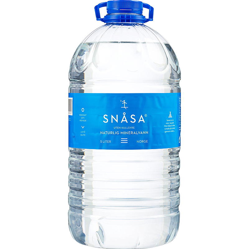 Water 5 liter, Snåsa